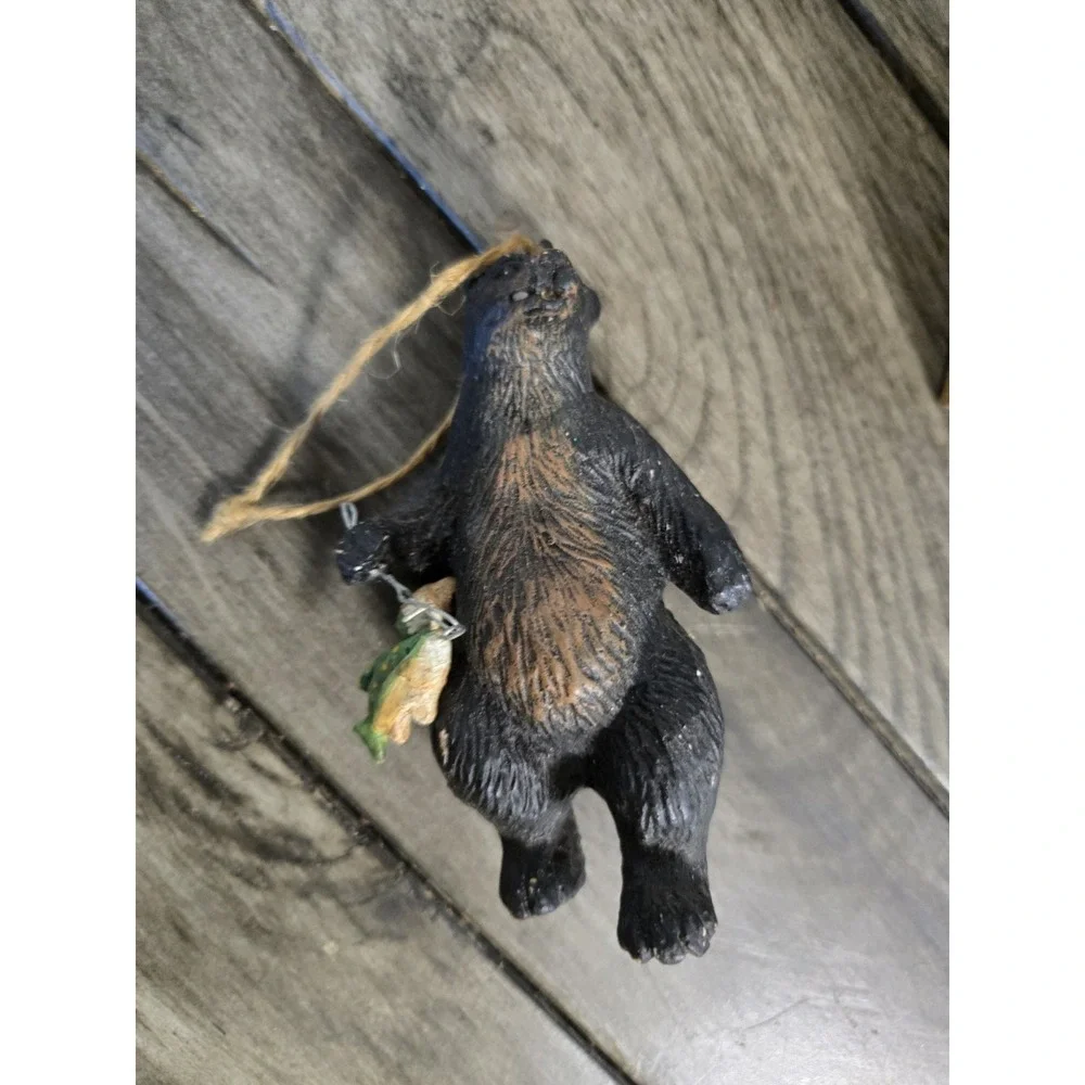 Set Of 8 Rustic Outdoor Cabin Themed Christmas Ornaments